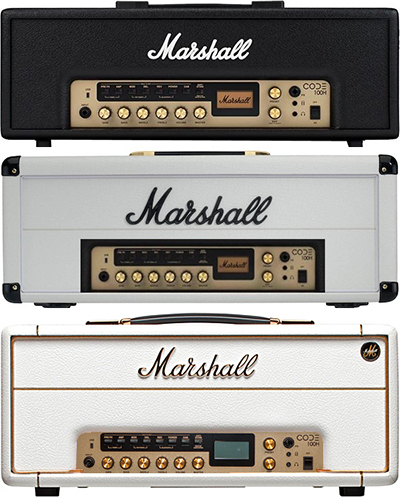 ตู้แอมป์กีตาร์ Stack MARSHALL CODE100H+CODE412 - Music Space