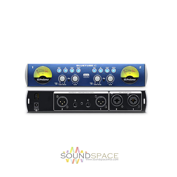 ปรีแอมป์ PreSonus BlueTube DP V2 Mic/Instrument Tube Preamp