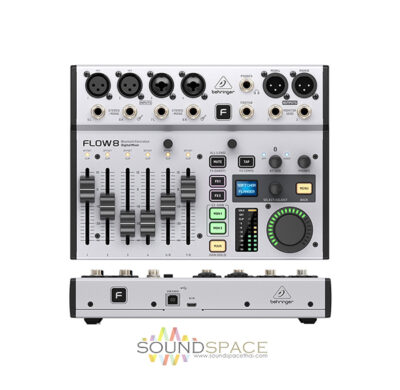 ดิจิตอลมิกเซอร์ BEHRINGER FLOW8 8-input Digital Mixer - soundspacethai.com